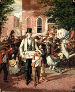 A Civic Procession The Pie Man, 1856