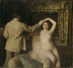 Painter and Model 1904