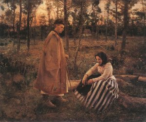 Shepherd and Peasant Woman 1892