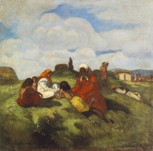 Gipsies on the Field c. 1905