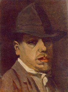 Self-portrait c. 1910