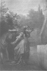 Illustration to Imre Madachs The Tragedy of Man- In Prague Scene 10 1887