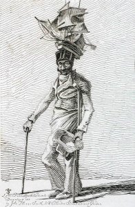 Joseph Johnson, from Etchings of Remarkable Beggars, Itinerant Traders and Other Persons..., 1815