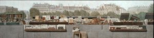 A book stall on the banks of the Seine