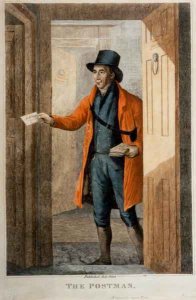 The Postman. Newcastle Upon Tyne, published July, 1824