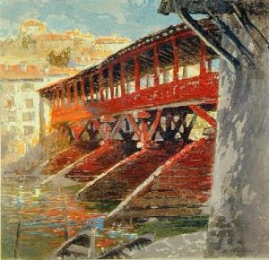 Ponte degli Alpini Bassano del Grappa 1910