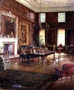 Interior of the State Room Governors House Royal Hospital Chelsea