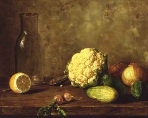 Still Life with Cauliflower