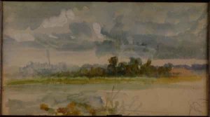 One of the Three Landscape Sketches 2