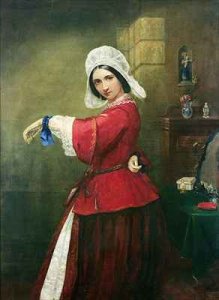 Lady in French Costume