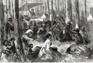 A Negro Camp Meeting in the South