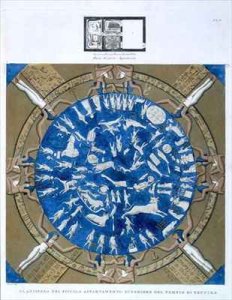 Astrological planisphere of the zodiac of Dendarah