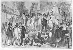 A Slave Auction at the South