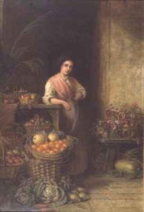 A Young Fruit Seller