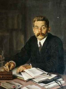 Portrait of the Author Maxim Gorky (1868-1939)