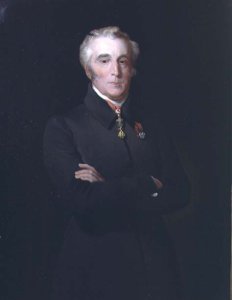 Portrait of Arthur Wellesley, 1st Duke of Wellington (1769-1852) wearing the Order of the Golden Fleece