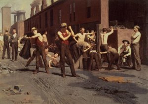 Iron Workers at Noontime, 1882