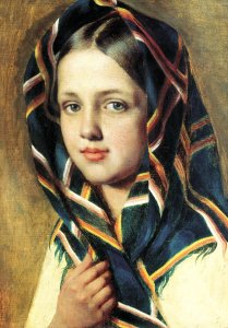 Girl in a Shawl